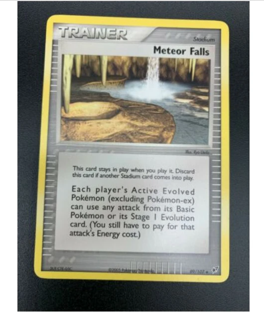 Meteor Falls 89/107 Trainer | EX: Deoxys EXC BUY 2 CARDS GET 1 FREE!!! - Image 1 of 1
