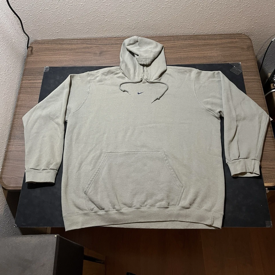 Sudadera con capucha Nike Center Swoosh vintage años 90 té verde jade Travis Scott pistacho Foto 1 de 4