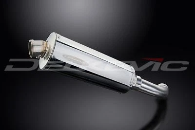 Delkevic 14" Stainless Steel Oval Slip-On Muffler - BMW F800S/ST - 06-14 Exhaust - Image 1 of 3