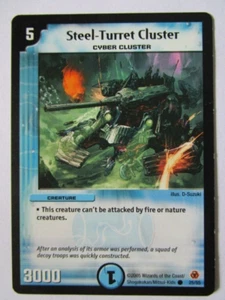 Duel Masters Steel-Turret Cluster Dm-05 Survivor Of The Common 25/55 Light Play! - Bild 1 von 2
