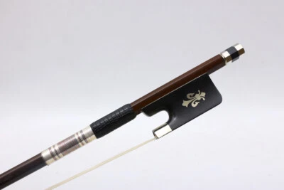 Advance 4/4 Cello Bow Brazil Wood Ebony frog Straight Advance AAA Bow Hair - Image 1 of 4