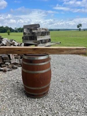 Viga de manto de chimenea 125 72"x6"x6" sólida, rústica, salvamento Foto 1 de 4