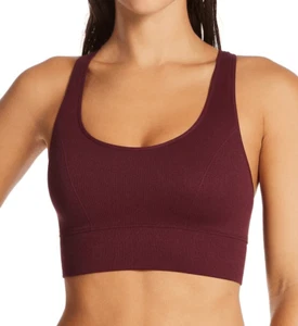 Maidenform DM2304 Burgundy Feel Good Seamless Crop Tank Bra with Racerback M - Picture 1 of 1
