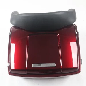 Velocity Red Sunglo King Tour Pack Pak For 1997-2013 Harley Tour Pak Touring - Picture 1 of 14