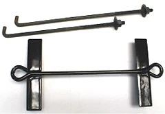 MOPAR 1970-71 B & E-Body & 1970-76 A-Body Battery Tray Hold Down Kit Cuda Duster - Image 1 of 1