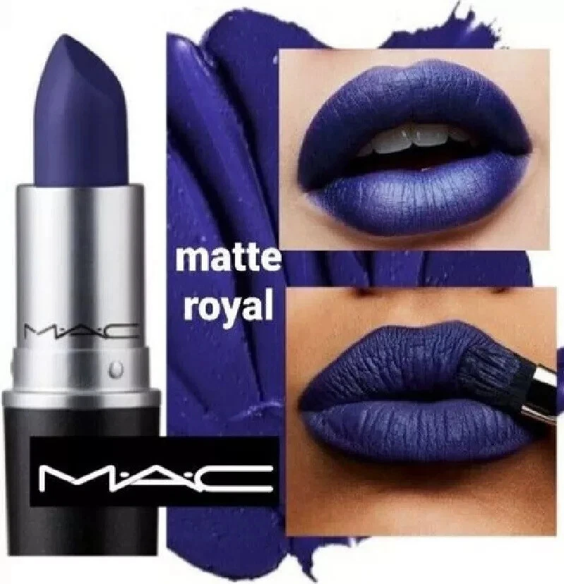 MAC Lipstick MATTE ROYAL   Full size 0.1 oz Authentic, WITH BOX, FREE SHIPPING - Image 1 of 1