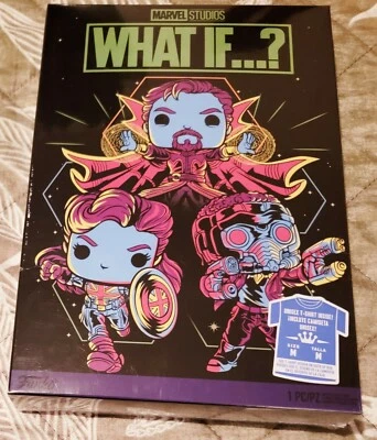 Camisetas Funko 2021 Marvel Legends “WHAT IF” talla mediana Foto 1 de 3