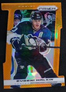 2013-14 Panini Prizm Hockey Orange Die Cut #85 Evgeni Malkin Penguins 50/50 - Picture 1 of 2