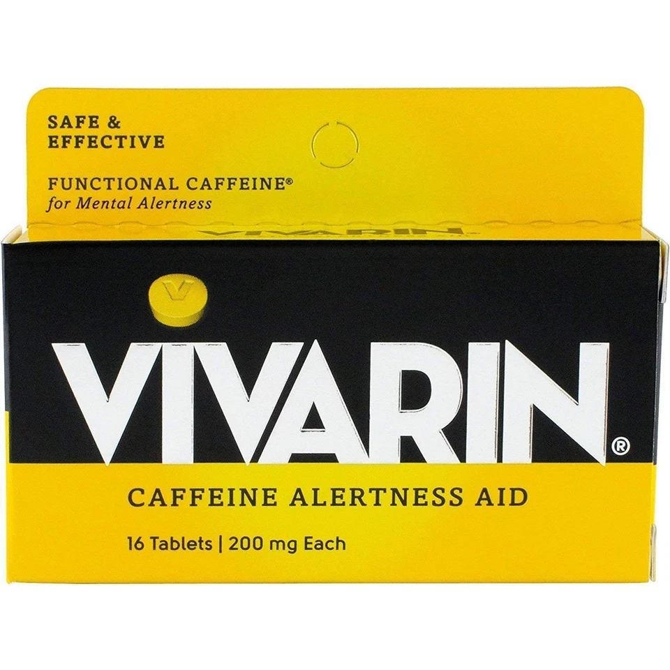 Vivarin Caffeine Alertness Aid Tablets For Mental Alertness 200mg 16 Count - Image 1 of 1