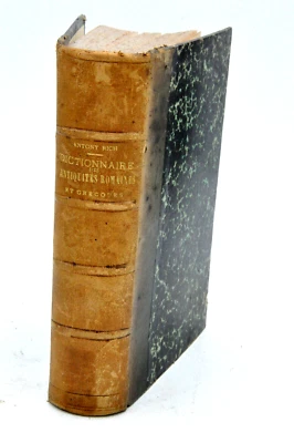 DICTIONNAIRE des Antiquités Romaines et Grecques de M.CHERUEL ex libris 1859 - Photo 1/4