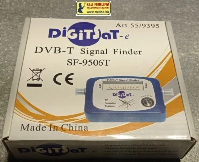 PUNTATORE / MISURATORE CAMPO / FINDER DVB-T DIGISAT "PER PUNTARE LA TUA ANTENNA" - Immagine 1 di 3