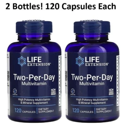 Life Extension Dos Cápsulas Al Día - 120 Cápsulas Foto 1 de 2