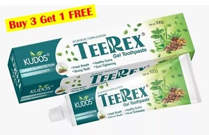 Pasta de dientes Kudos Ayurveda Teerex - 100 g (COMPRA 3 OBTÉN 1 GRATIS) - Imagen 1 de 2