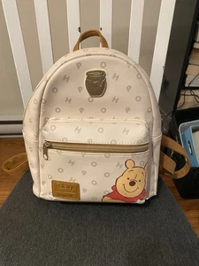 Loungefly Disney Winnie The Pooh Letters Mini Backpack Used - Picture 1 of 8