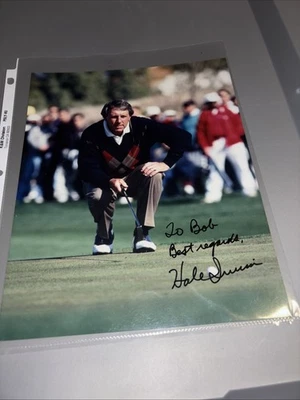 海尔·伊文签名亲笔签名 8 X 10 照片 - 3X 美国公开赛冠军,冠军巡回赛 — 第 1/2 张图片