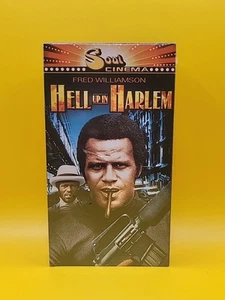 Hell Up In Harlem VHS 1973, 1999 Fred Williamson - Brand New Sealed - Picture 1 of 2