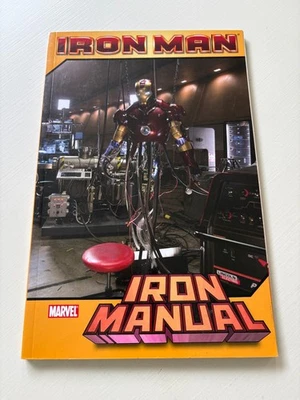 Iron Manual Iron Man Marvel Comics TPB novela gráfica cómic Avengers 1 J336 Foto 1 de 2