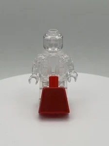 Lego Impresora Alineación Rojo Minifigura Torso Tinta Prueba Error de Impresión Prototipo Raro - Imagen 1 de 6