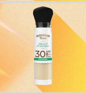 Hawaiian Tropic Mineral High Sun Protection Powder SPF30 4.25g (no paper box) - Picture 1 of 15