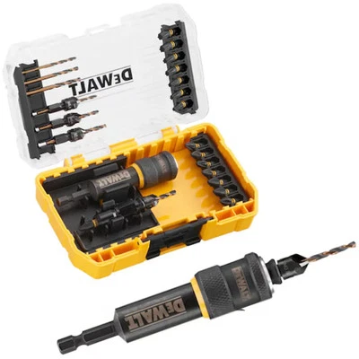 Kit con 15pz e aggancio rapido DEWALT Flip and Drive DT70779T-QZ con custodia