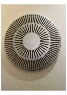 porta cd parete YCAMI in alluminio anodizzato, con vani porta CD in stirolux  - Immagine 1 di 3