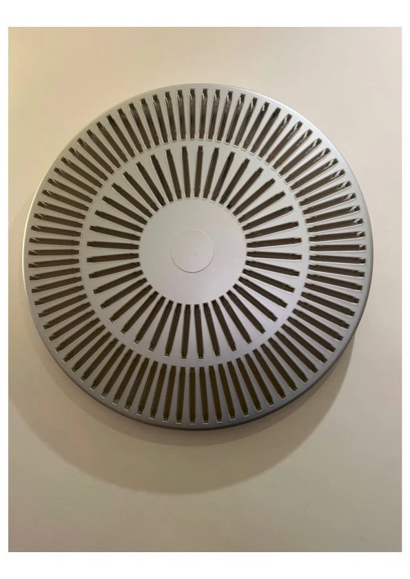 porta cd parete YCAMI in alluminio anodizzato, con vani porta CD in stirolux  - Immagine 1 di 3