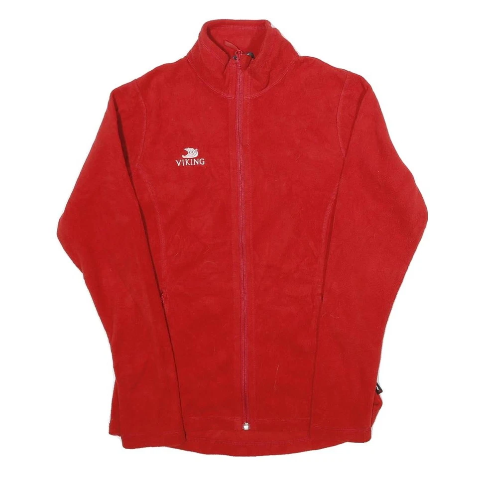 Chaqueta HELLY HANSEN Mujer Roja Cremallera S Poliéster Liso Exterior Vellón Cálida Foto 1 de 4