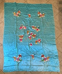 Vintage Chinese Embroidered Silk Panel 75"X55" 40 Children P98 - Picture 1 of 17
