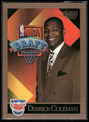 #362 Derrick Coleman 1990-91 SkyBox Rookie - Image 1 of 2