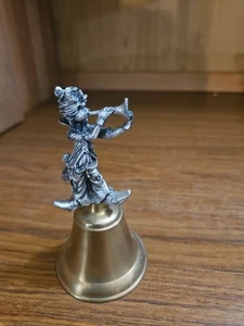 Clown Blowing Trumpet Bell - Picture 1 of 4