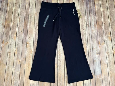 Pantalones de salón de yoga DKNY cintura elástica algodón elástico spandex talla grande nuevos con etiquetas Foto 1 de 4
