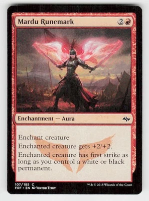 Fate Reforged #107 Mardu Runemark - Image 1 of 2