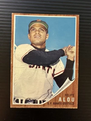 1962 TOPPS #133 FELIPE ALOU SAN FRANCISCO GIANTS EX *Hot Corner Vintage* B - Image 1 of 2