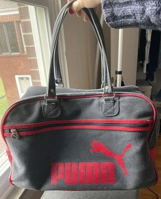 Bolso de Lona PUMA Vintage Azul y Rojo Foto 1 de 4