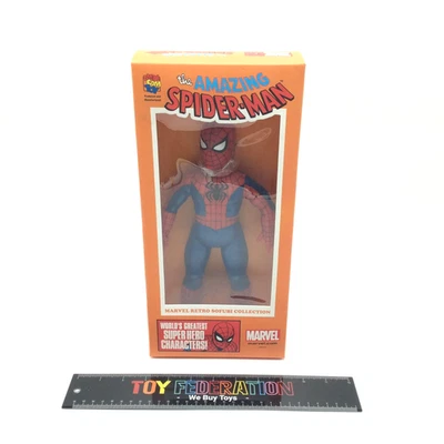 Коллекционная фигурка Medicom Marvel Retro The Amazing SPIDER-MAN Sofubi - Изображение 1 из 4