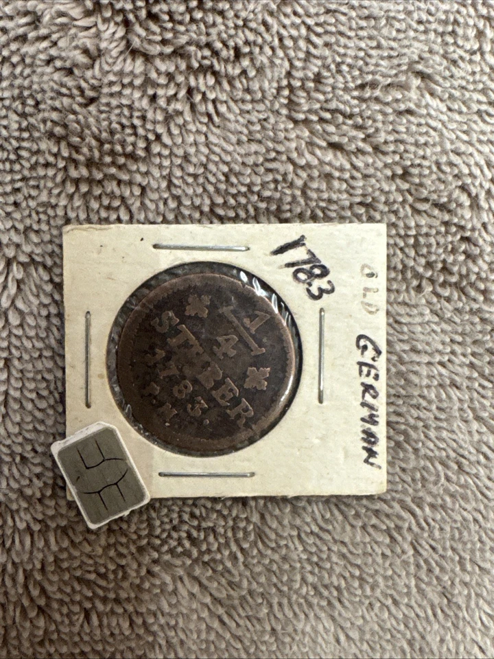 GERMAN STATES JULICH-BERG 1/4 STUBER 1783 PM KM#205 Karl Theodor. 1L6.1 - Image 1 of 4