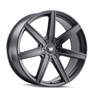 Mazzi Wheels 376 Laguna 22x8.5 +38 Matte Black 5x112 5x120 (QTY 1) 376-22809MB - Imagem 1 de 4