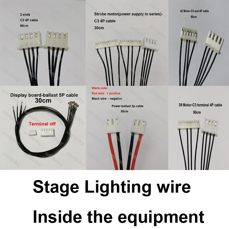 DJ disco sharpy moving head beam lights Parts 230w 7r for night club party Cable - Image 1 of 4