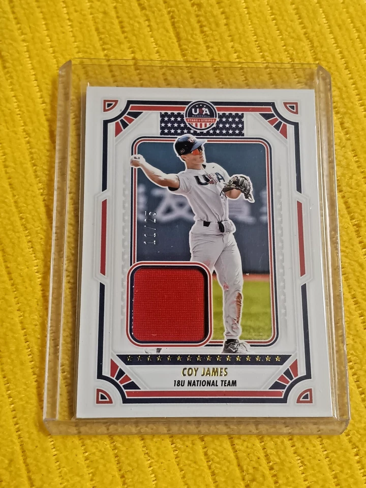 2024 STARS & STRIPES #USA-CJ COY JAMES JERSEY   # 11/25  52825 - Image 1 of 1