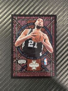 2012-13 Panini Innovation Tim Duncan Stained Glass SSP Case Hit #56 Spurs