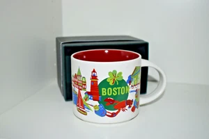 Taza Starbucks Mug Boston, Massachusetts EE. UU. ¡NUEVA! SERIE DESCUBRIMIENTO - Imagen 1 de 2