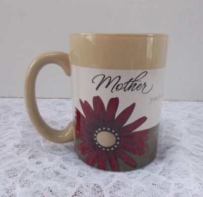 Taza/taza Heart To Heart de Carson, Mother You're The Best Mom & Friend 14 oz. Usado en excelente estado Foto 1 de 4