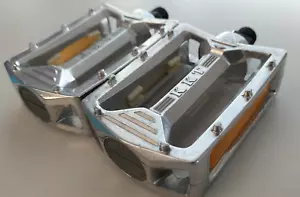 KKT AMX CHROME vintage PEDALS for 3 piece - Foto 1 di 20