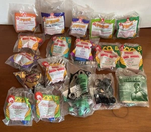 Lot Of 18 McDonald’s Super Hero Happy Meal Toys Spiderman Justice League +++ - Picture 1 of 8