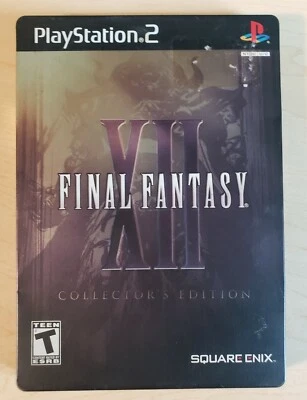 Final Fantasy XII: Collector's Edition Steelbook Playstation PS2 Missing Manual - Image 1 of 4