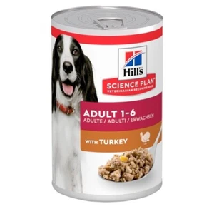 Hill's Science Plan Adult Dog Wet Food with Turkey 12x370g Can - Picture 1 of 1