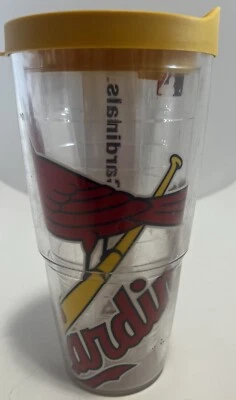 Стакан изолированный 2012 Tervis St. Louis Cardinals 24 унции с крышкой - Изображение 1 из 4