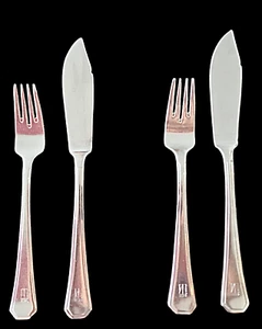 HEPP Exclusiv 18-10 L97 Fischbesteck Gastro Restaurant Gabel Messer 87 Gedecke - Bild 1 von 3