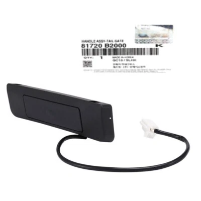 Manija de liberación de puerta trasera de maletero genuina 81720B2000 para KIA SOUL 2014-2019 Foto 1 de 4