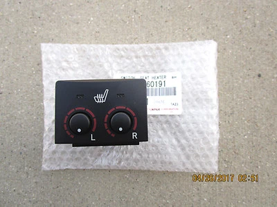 08 - 12 TOYOTA LAND CRUISER INTERRUPTOR ASIENTO TÉRMICO DELANTERO IZQUIERDO Y DERECHO OEM NUEVO Foto 1 de 4